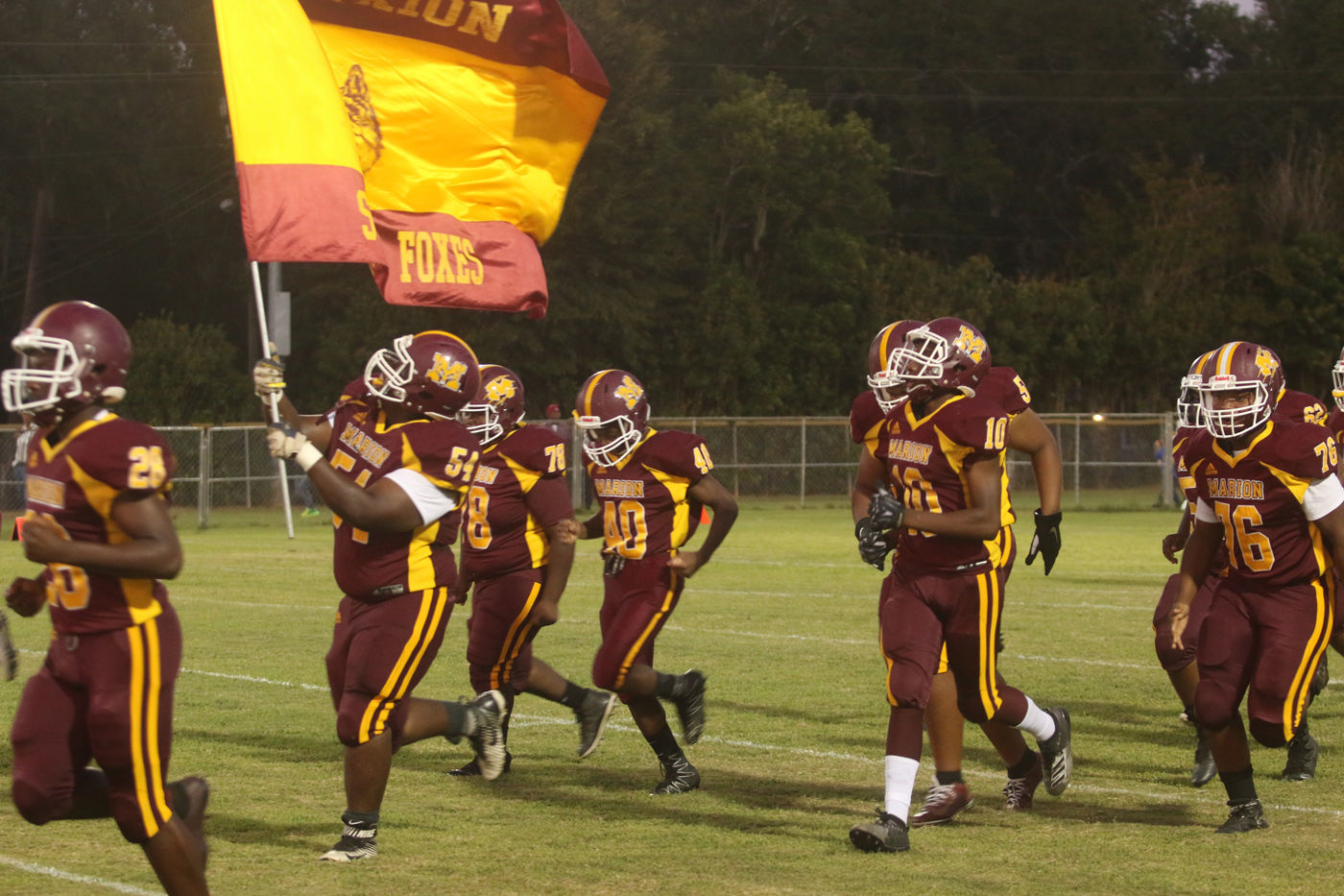 Marion vs Lake View Football